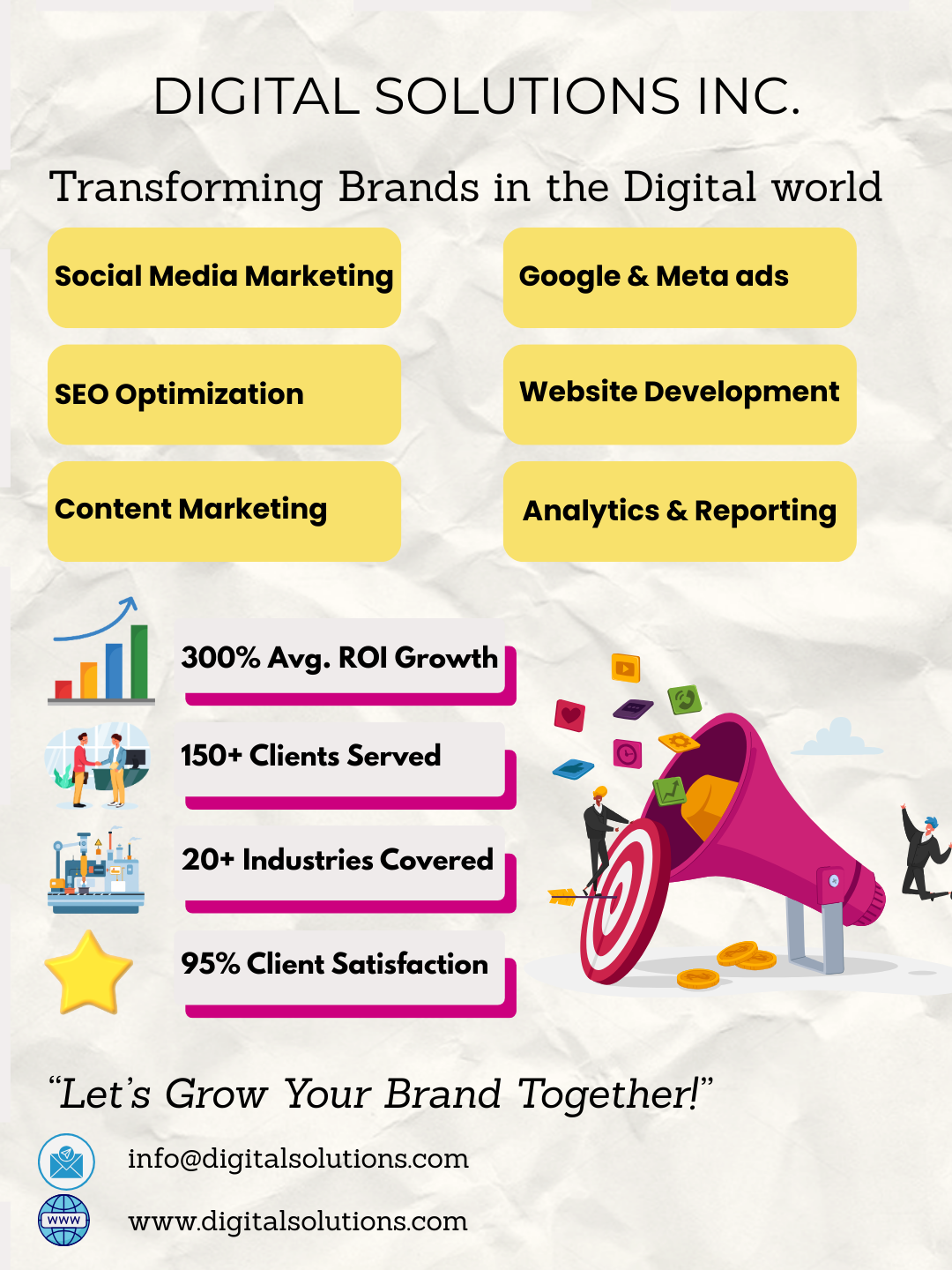 “Creative design created for Digital Solutions indicating Professional Digital Services and branding.”