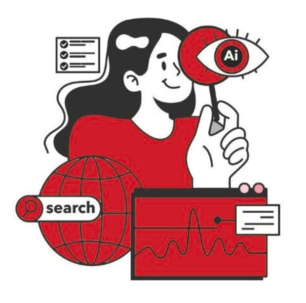 “Anime character analyzing Search Visibility and Online Insights”